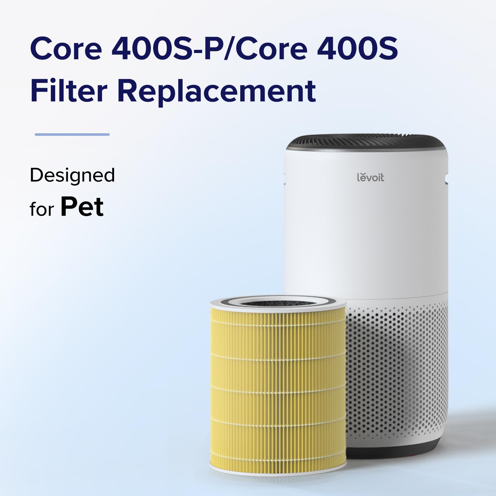 Foto 3 pulgar | Filtro De Repuesto Para Purificador De Aire Levoit Core 400s, Paquete De 1 - Venta Internacional.