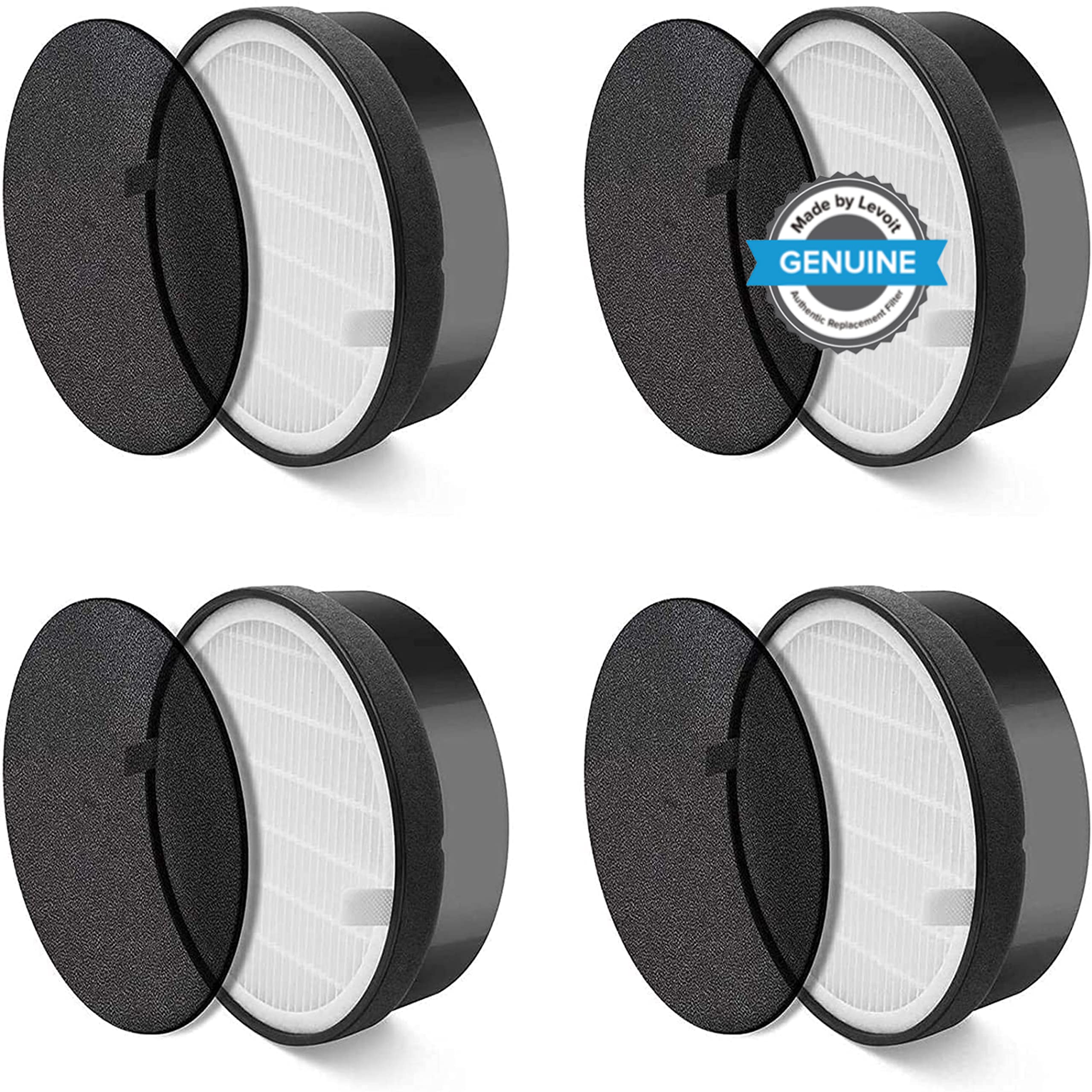 Foto 2 pulgar | Filtro De Repuesto Para Purificador De Aire Levoit Lv-h132, Paquete De 4 - Venta Internacional.