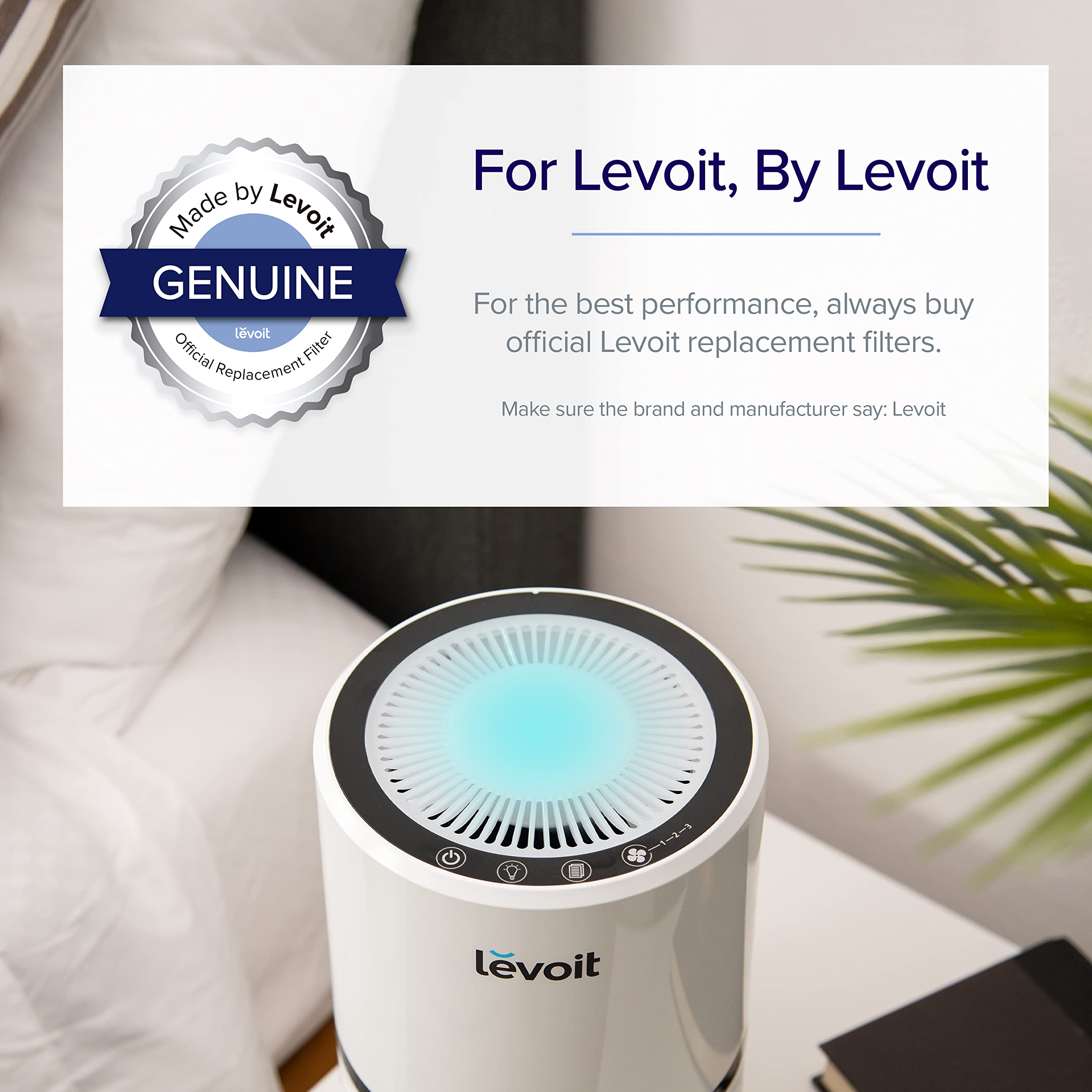 Foto 4 pulgar | Filtro De Repuesto Para Purificador De Aire Levoit Lv-h132, Paquete De 4 - Venta Internacional.