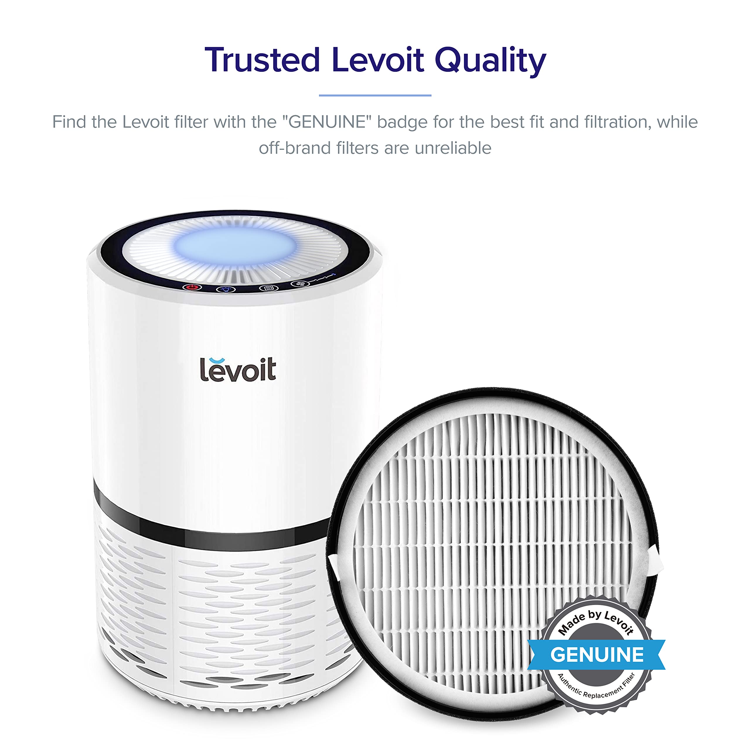 Foto 8 pulgar | Filtro De Repuesto Para Purificador De Aire Levoit Lv-h132, Paquete De 4 - Venta Internacional.