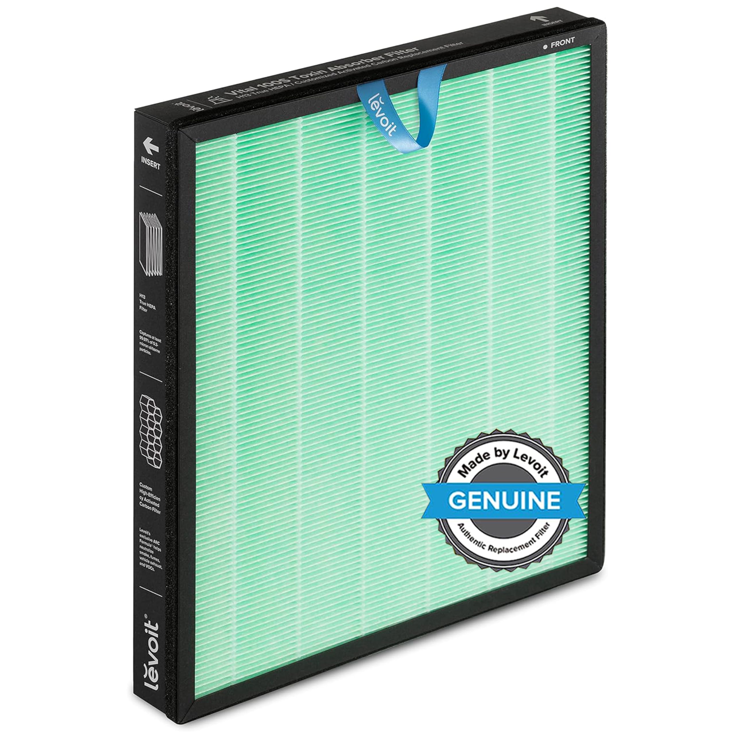 Foto 1 | Repuesto Para Purificador De Aire Levoit Vital 100s-rf-tx, Paquete De 1 Unidad, Color Verde - Venta Internacional.