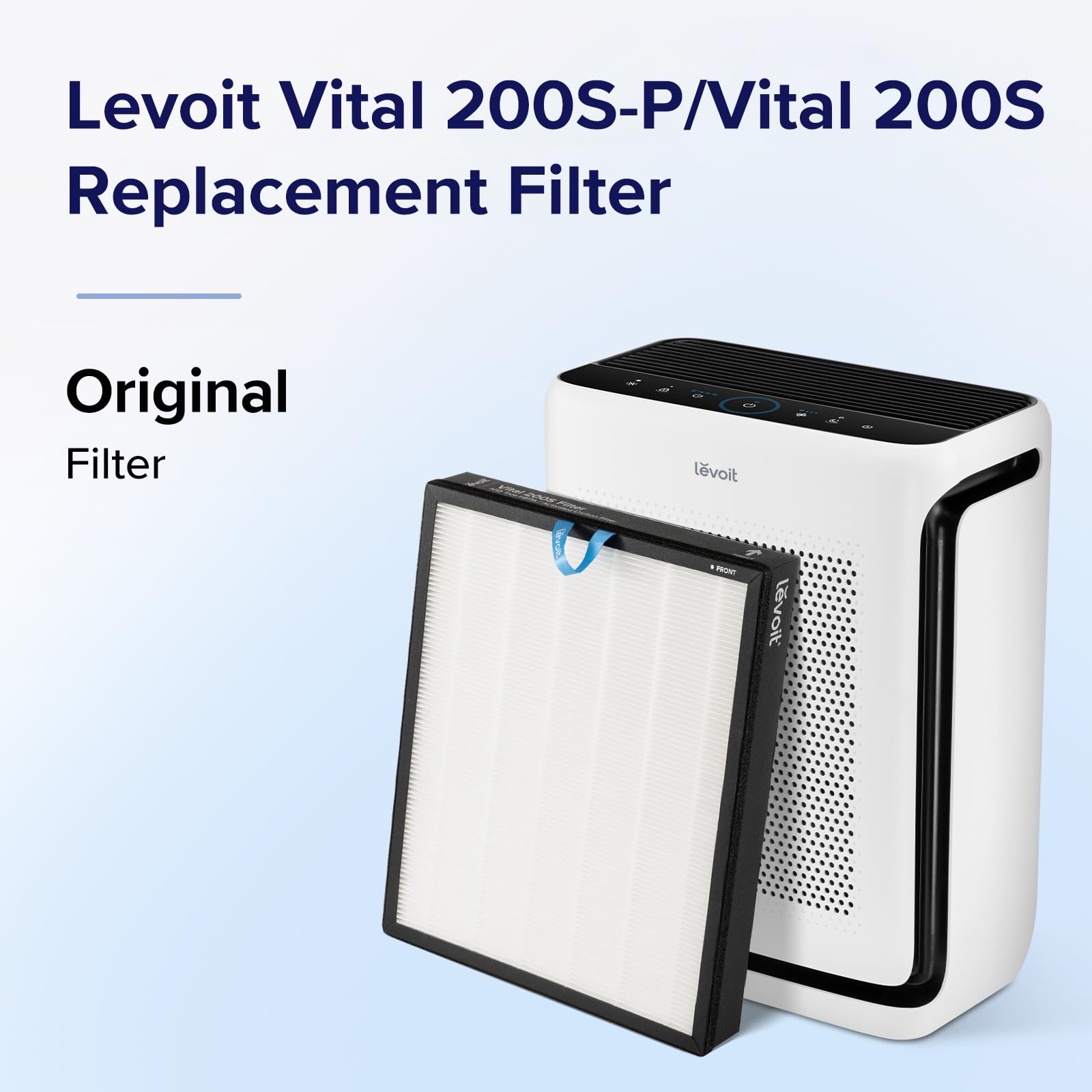 Foto 3 pulgar | Filtro De Repuesto Para Purificador De Aire Levoit Vital 200s-p, 1 Paquete - Venta Internacional.