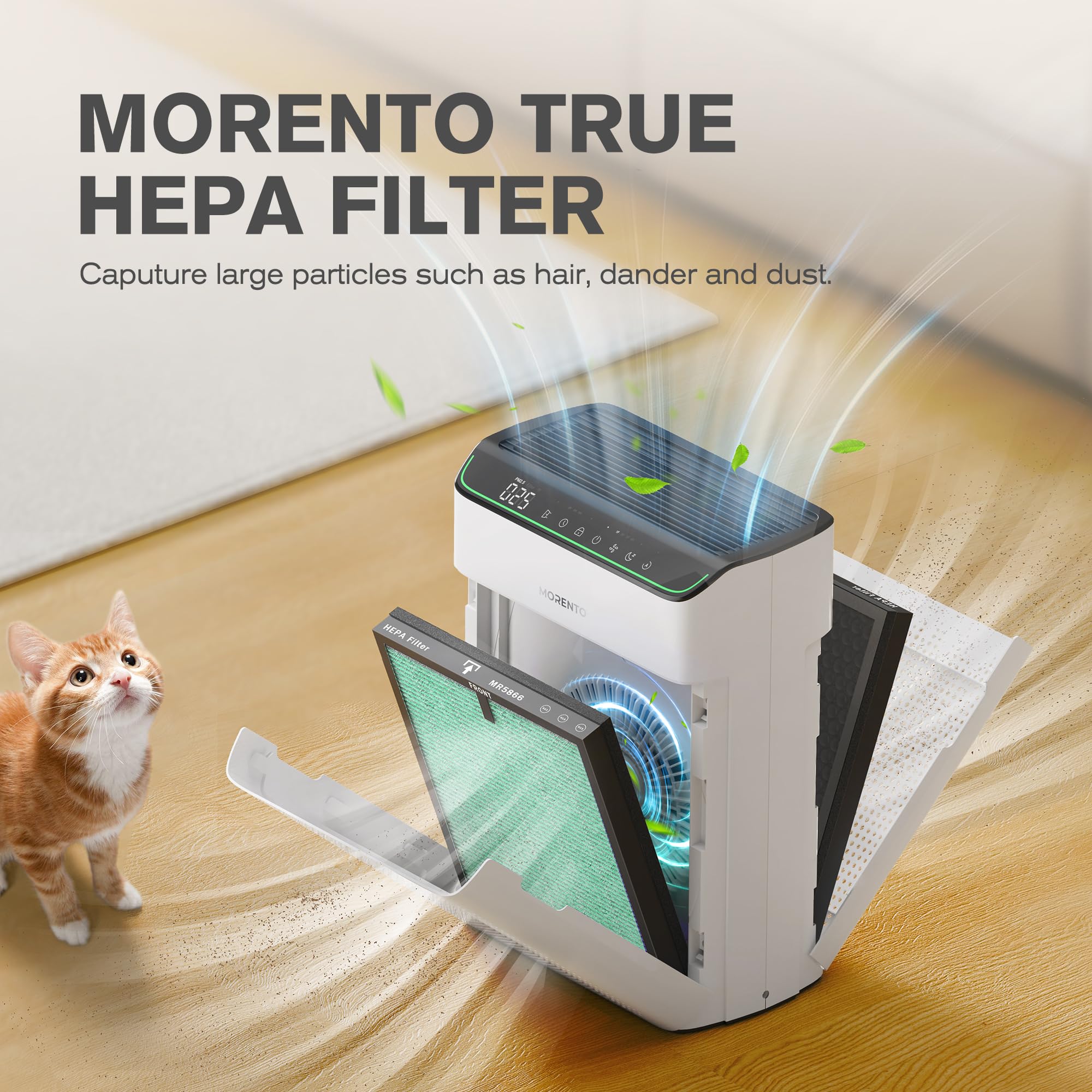 Foto 5 | Filtro De Repuesto Para Purificador De Aire Morento Mr5866 Genuino, Paquete De 2 - Venta Internacional.