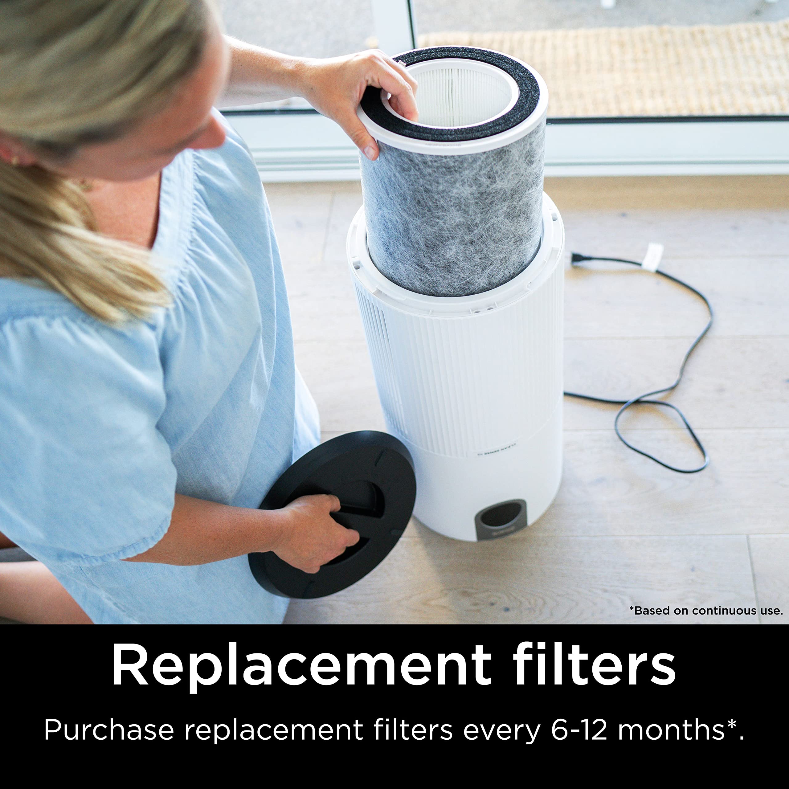Foto 5 pulgar | Filtro De Repuesto Para Purificador De Aire Shark He1fkpet Hp100 - Venta Internacional.