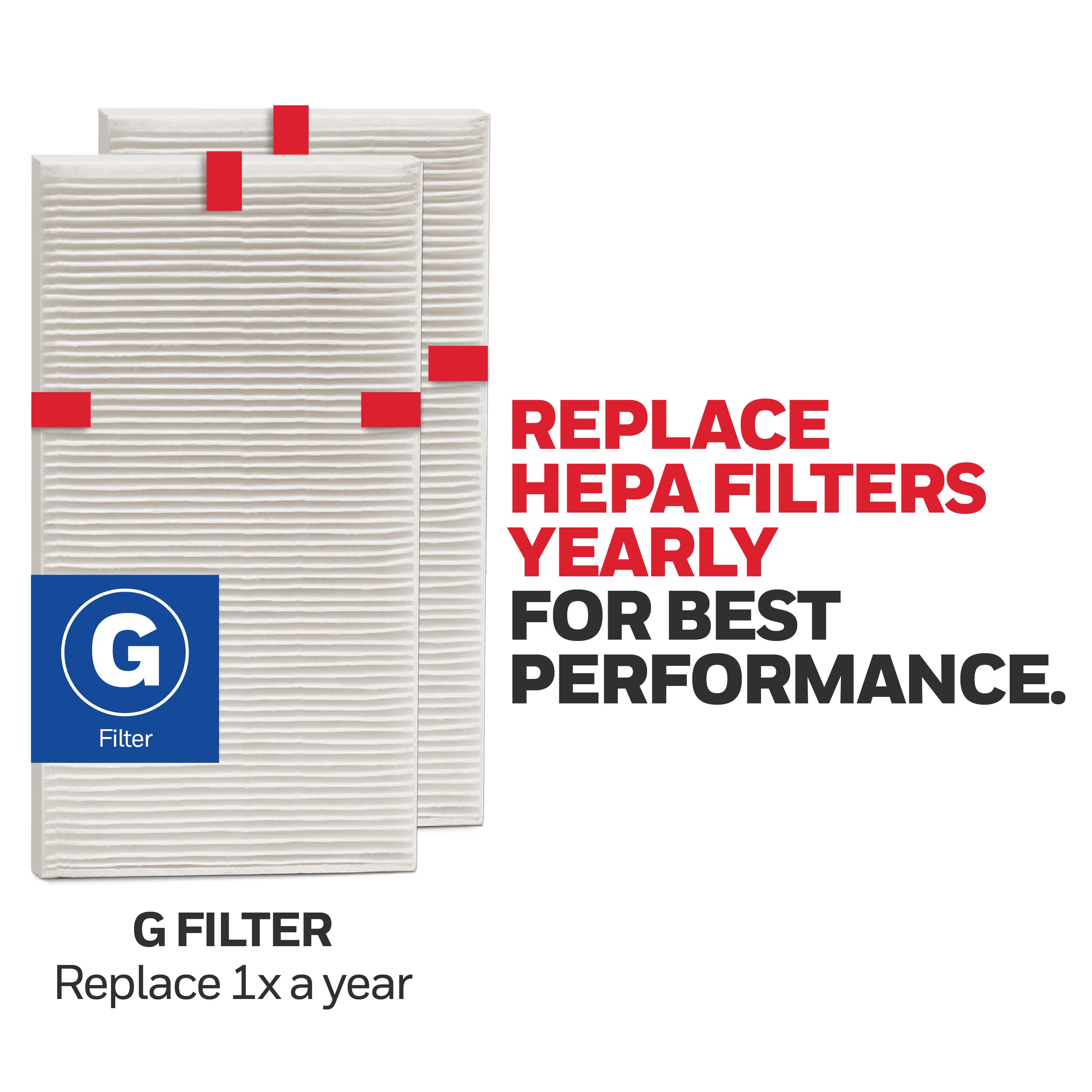 Foto 5 | Filtro Purificador De Aire Honeywell Hepa G, Paquete De 2 Para La Serie Hpa - Venta Internacional.