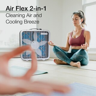 Foto 4 | Ventilador de Caja y Purificador de Aire Lasko Air Flex 20 con Filtro MERV10 - Venta Internacional