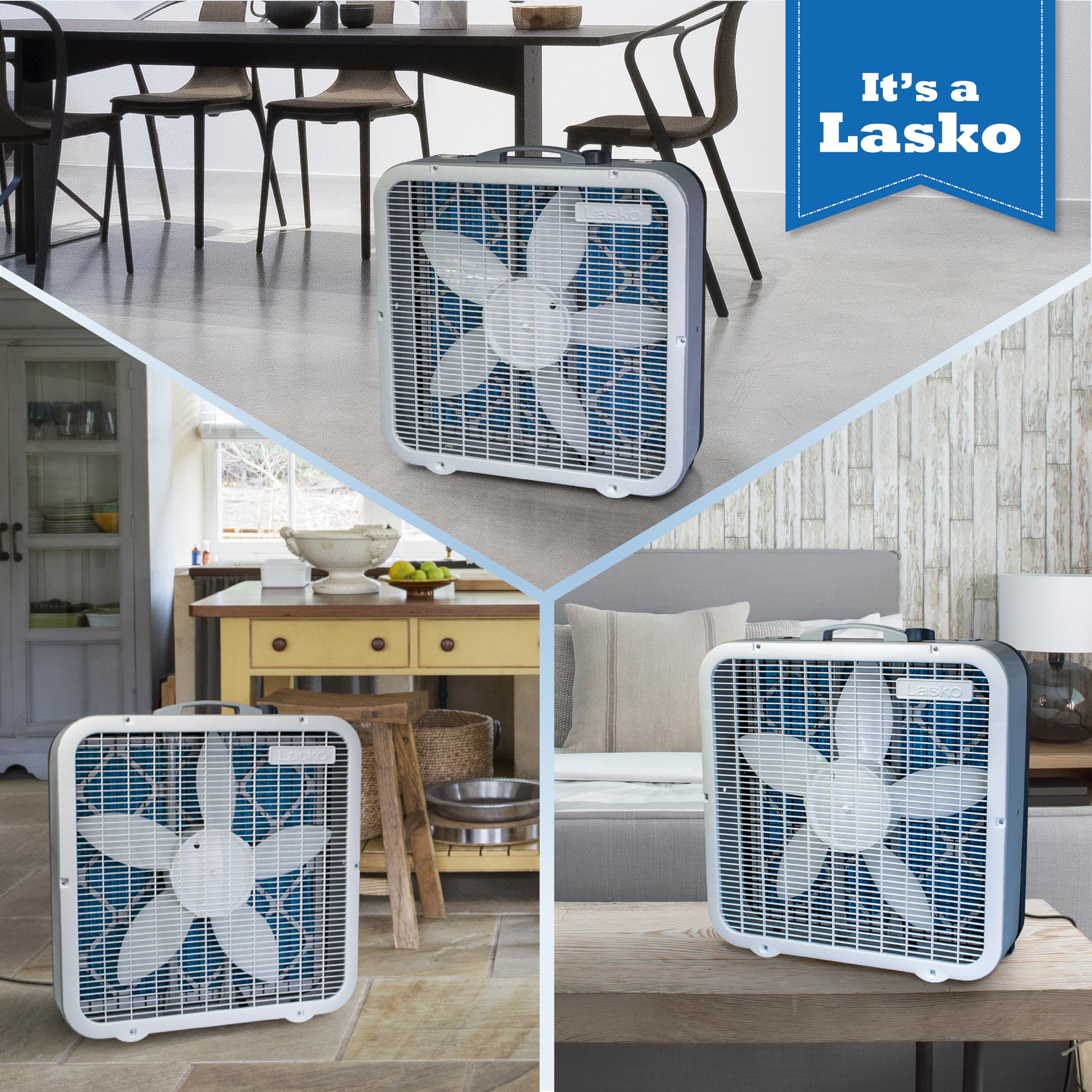 Foto 8 pulgar | Ventilador de Caja y Purificador de Aire Lasko Air Flex 20 con Filtro MERV10 - Venta Internacional