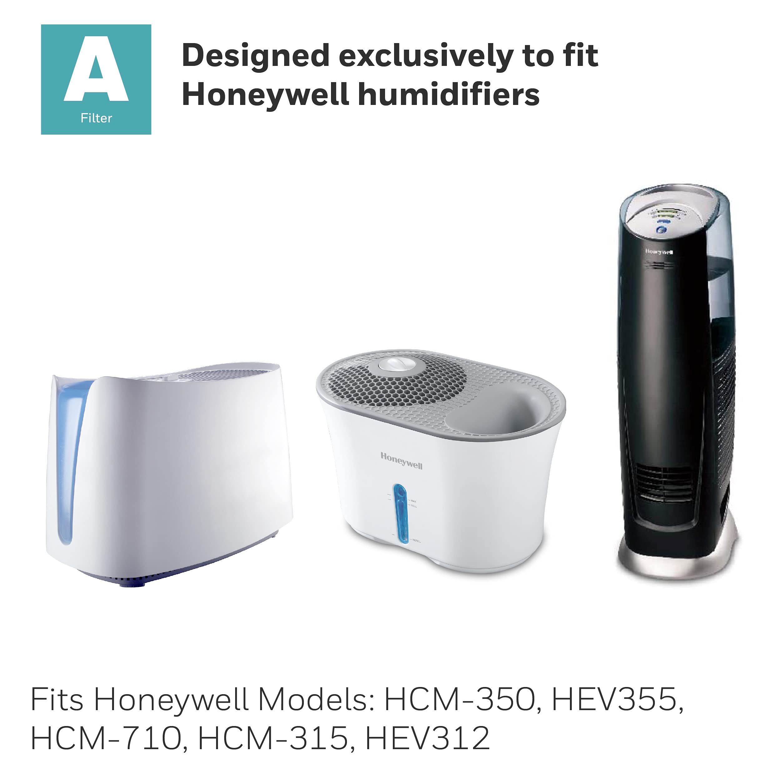 Foto 6 pulgar | Filtro Absorbente De Repuesto Honeywell A Para Humidificador, Paquete De 2 - Venta Internacional.