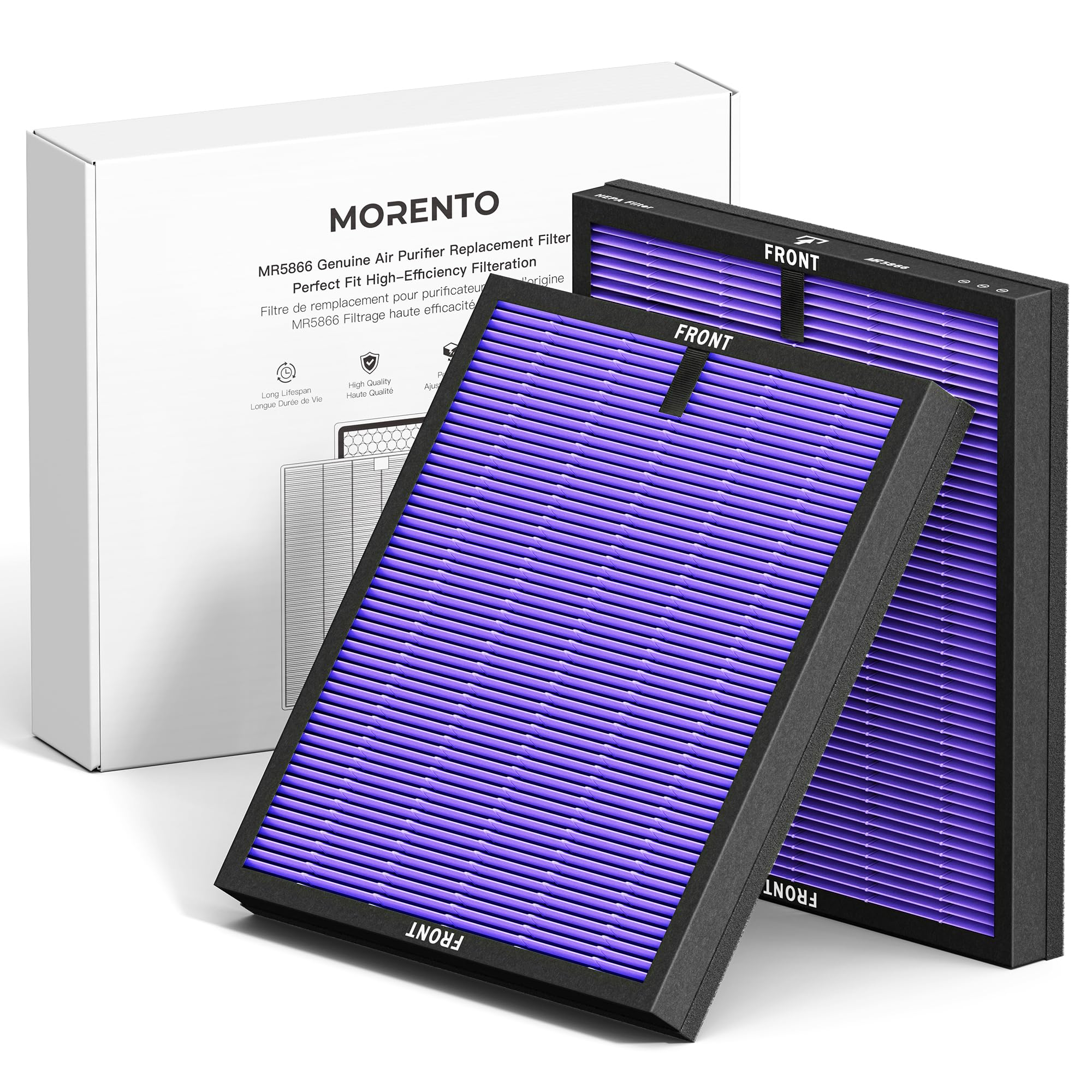 Foto 1 | Filtro De Repuesto Para Purificador De Aire Morento True Hepa Mr5866 - Venta Internacional.
