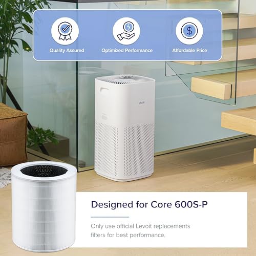 Foto 4 pulgar | Filtro De Repuesto Para Purificador De Aire Levoit Core 600s-p, Paquete De 1 - Venta Internacional.