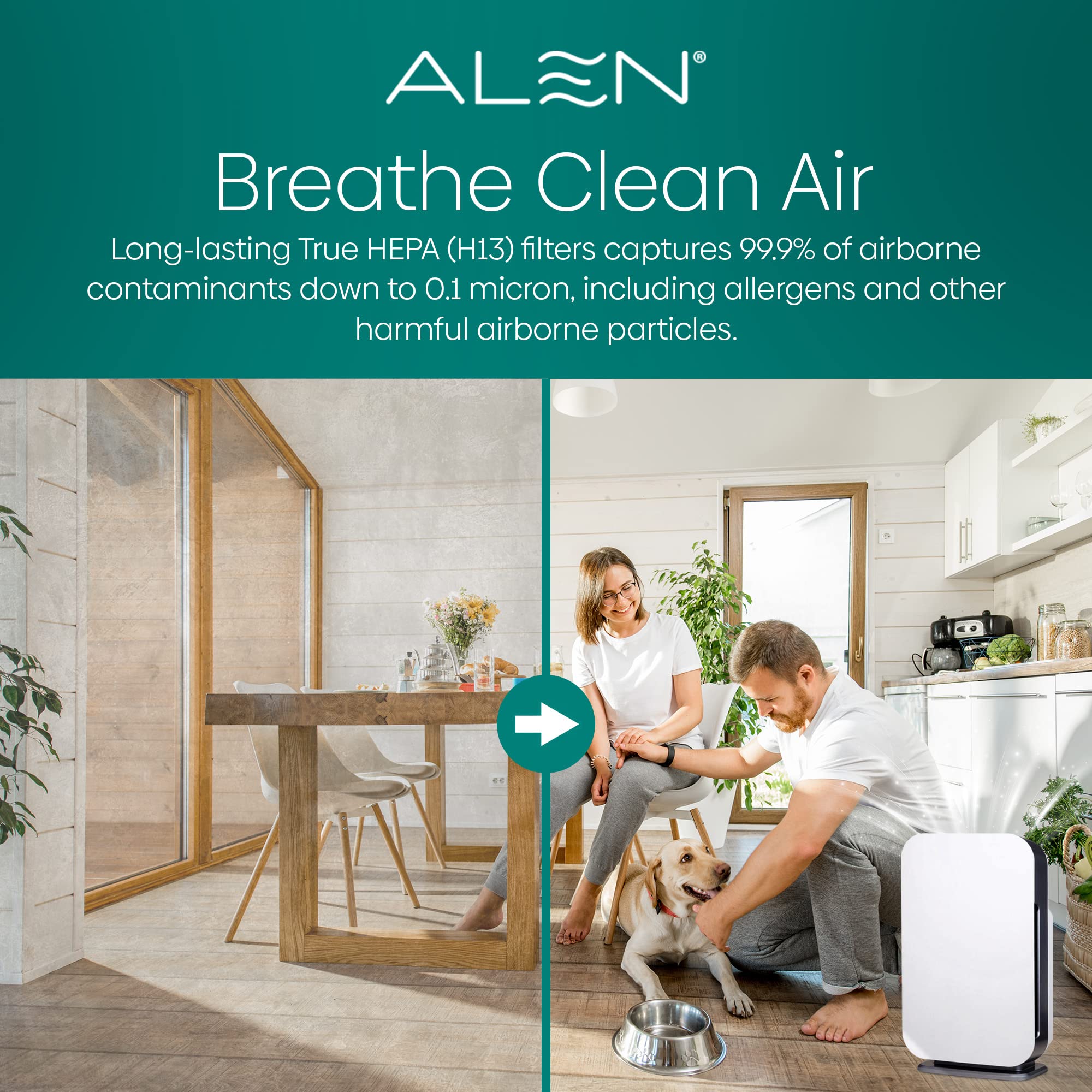 Foto 6 pulgar | Filtro De Aire Alen B7-odor True Hepa Para Breathesmart 75i (1) - Venta Internacional.