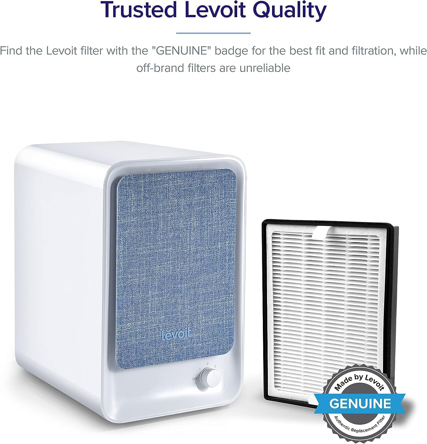 Foto 3 pulgar | Filtro De Repuesto Para Purificador De Aire Levoit Lv-h126 Negro - Venta Internacional.