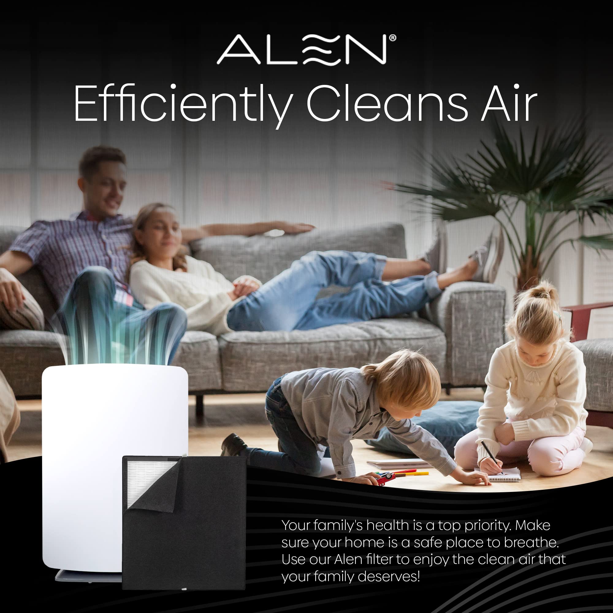 Foto 3 pulgar | Filtro De Aire Alen Bf35-voc/smoke De Repuesto Para Breathesmart - Venta Internacional.