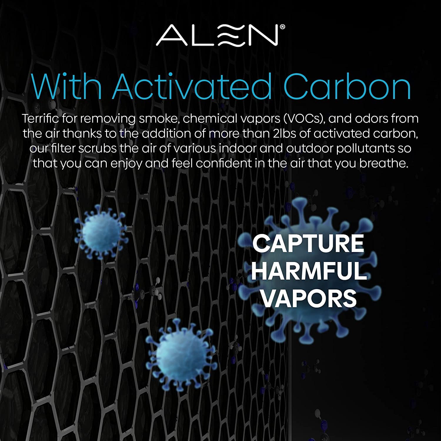 Foto 8 pulgar | Filtro De Aire Alen Bf35-voc/smoke De Repuesto Para Breathesmart - Venta Internacional.