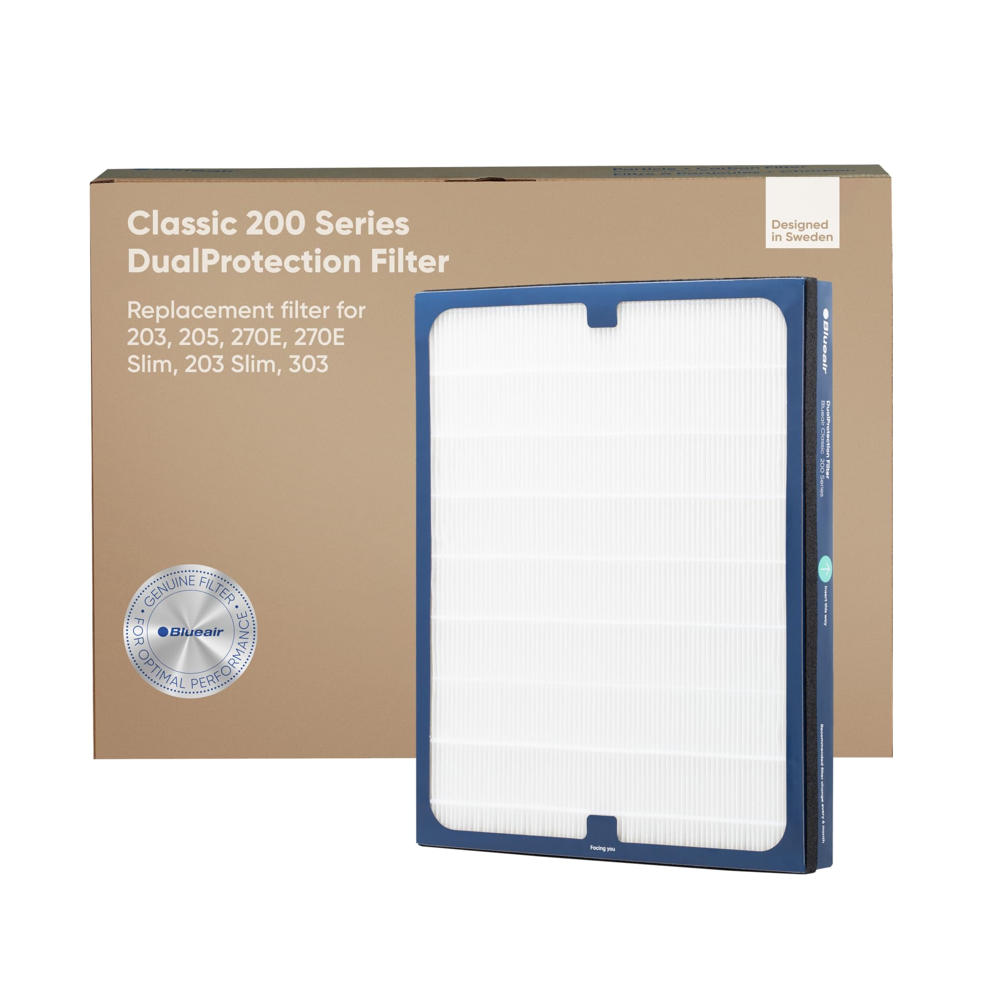 Foto 2 pulgar | Filtro Purificador De Aire Blueair Classic Serie 200 Original - Venta Internacional.