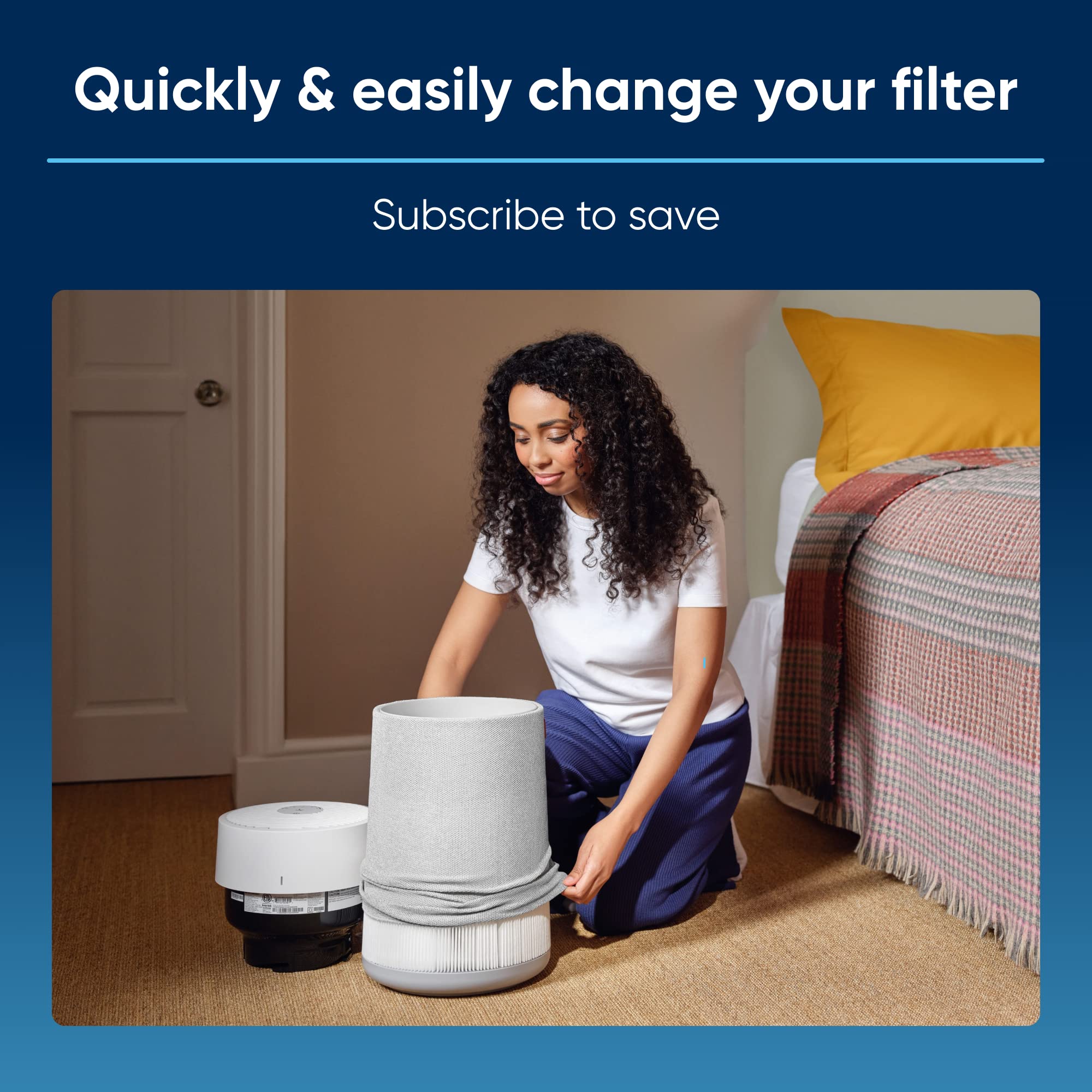 Foto 6 pulgar | Filtro De Repuesto Blueair Blue Pure 311i Max Air Purifier - Venta Internacional.