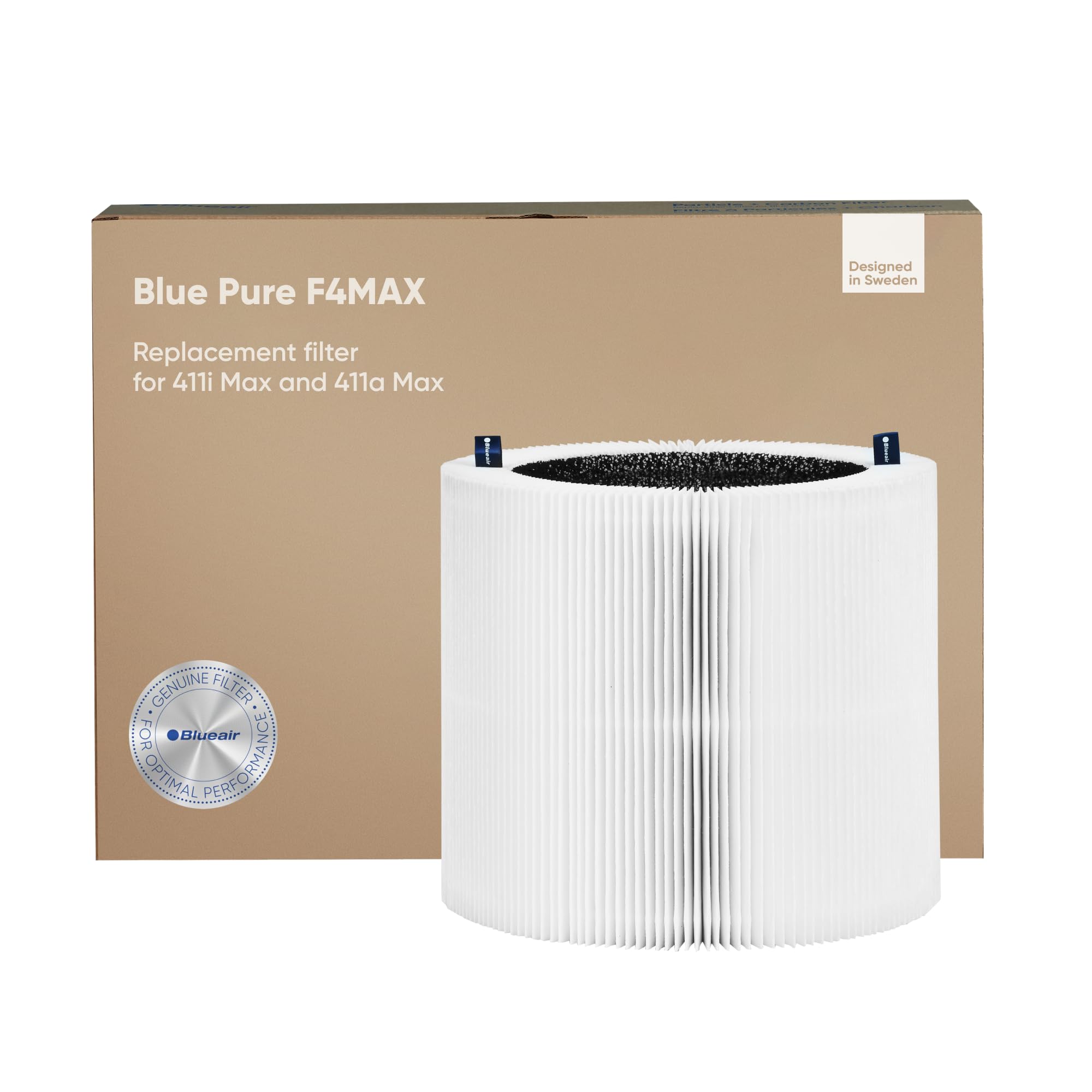 Foto 2 pulgar | Filtro De Repuesto Blueair Blue Pure F4max Para 411i Max - Venta Internacional.