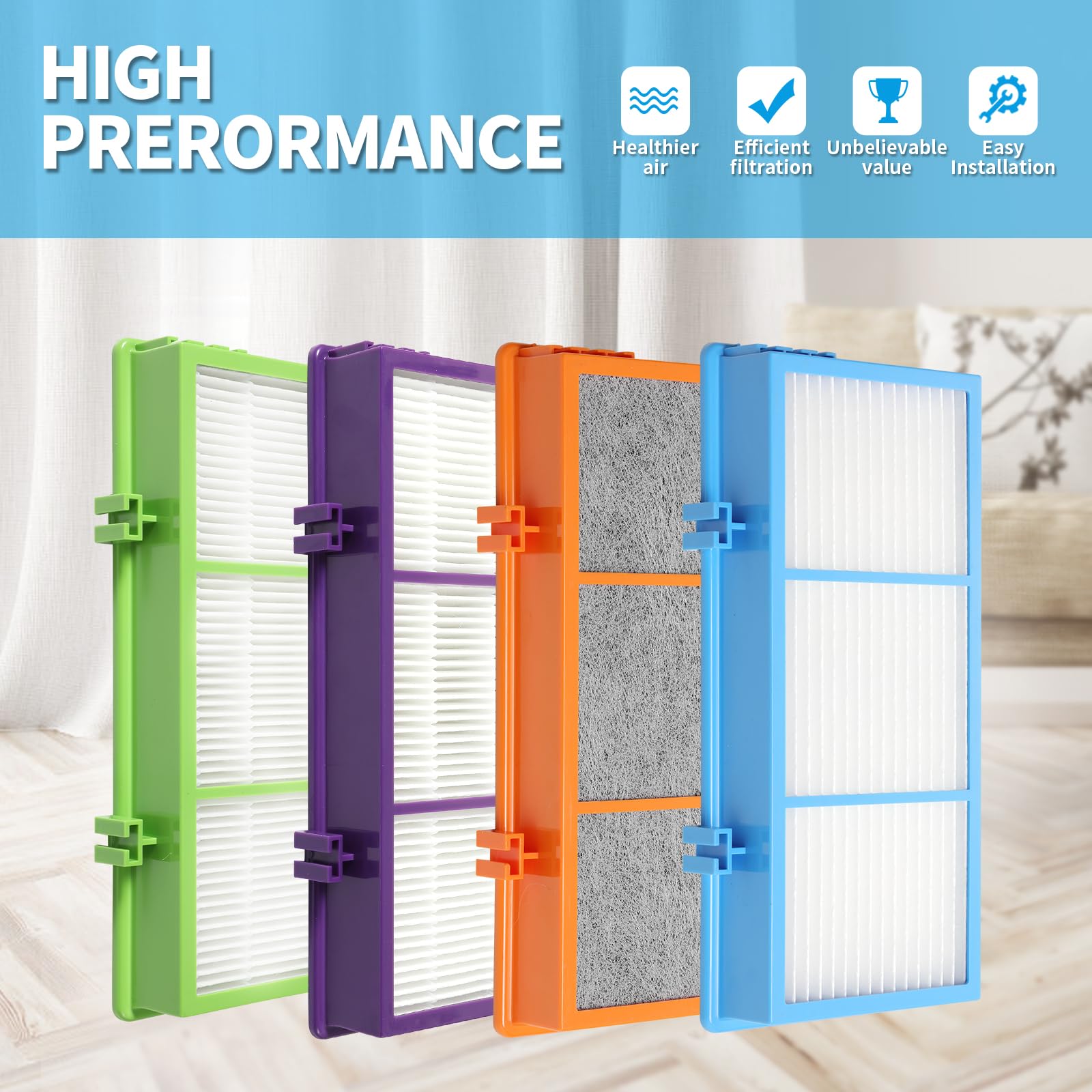Foto 8 pulgar | Filtro Hepa True De Repuesto Para Holmes Aer1 Series X4 - Venta Internacional.