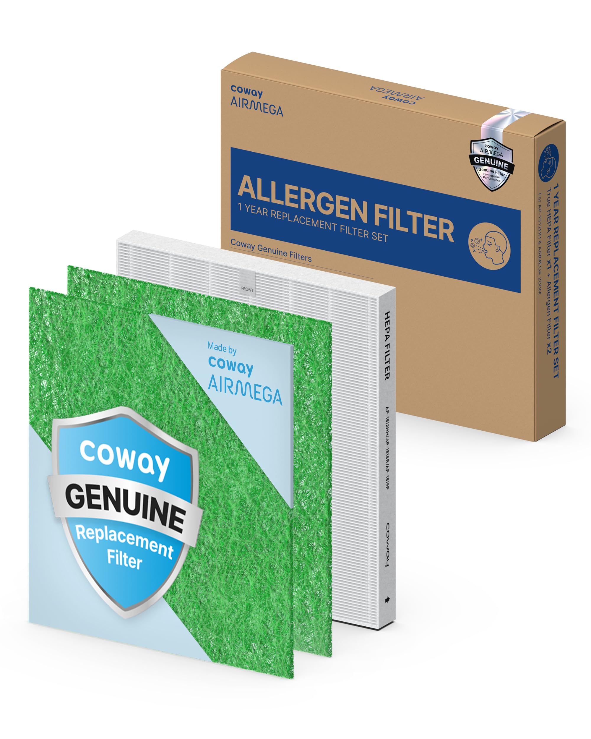 Foto 1 | Filtro Purificador De Aire De Repuesto Coway Ap-1512hh Y 200m - Venta Internacional.