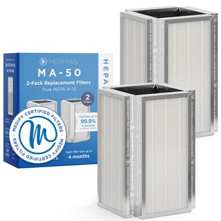 Foto 1 | Filtro de Repuesto Medify Air Ma-50 para Humo 2 Piezas- Venta Internacional
