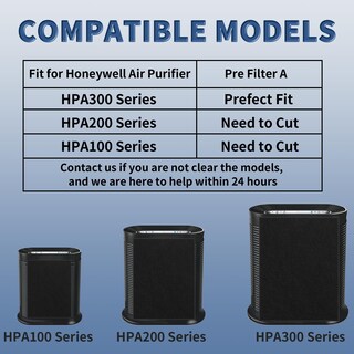 Foto 7 | Prefiltro Fumit De Repuesto para Honeywell Hpa300 - Venta Internacional