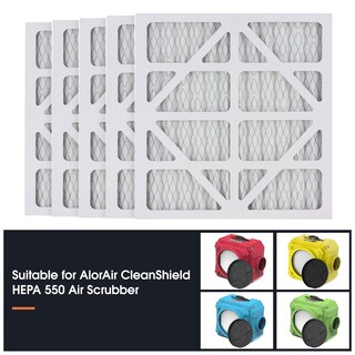 Foto 2 | Set de Filtros Reemplazo Alorair Cleanshield Hepa 55 5 Piezas - Venta Internacional
