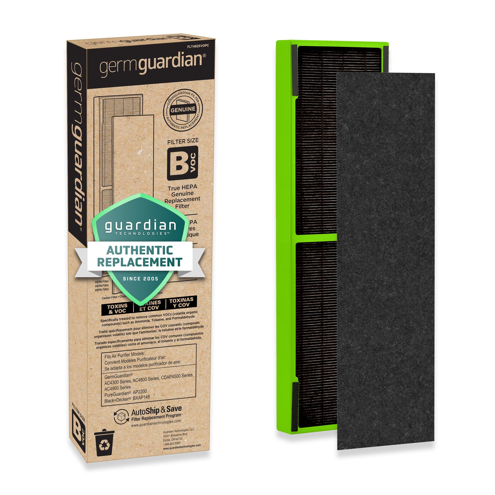 Foto 2 pulgar | Filtro Purificador de Aire GermGuardian Genuine Toxin Clear Hepa - Venta Internacional