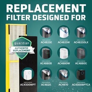 Foto 7 | Filtro Purificador De Aire Germguardian B Hepa Pure Para Ac4825 - Venta Internacional.