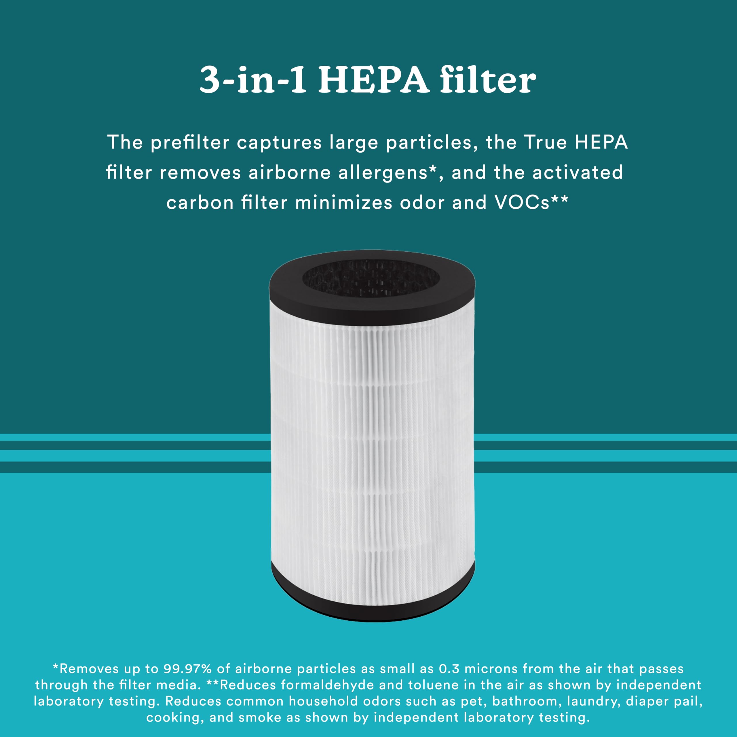 Foto 4 pulgar | Filtro de Repuesto para Purificador de Aire Homedics Totalclean True Hepa - Venta Internacional