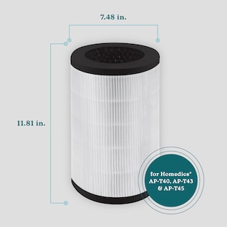 Foto 6 | Filtro de Repuesto para Purificador de Aire Homedics Totalclean True Hepa - Venta Internacional