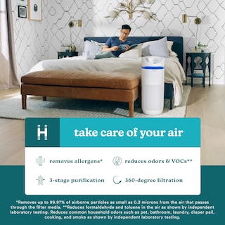 Foto 7 | Filtro de Repuesto para Purificador de Aire Homedics Totalclean True Hepa - Venta Internacional