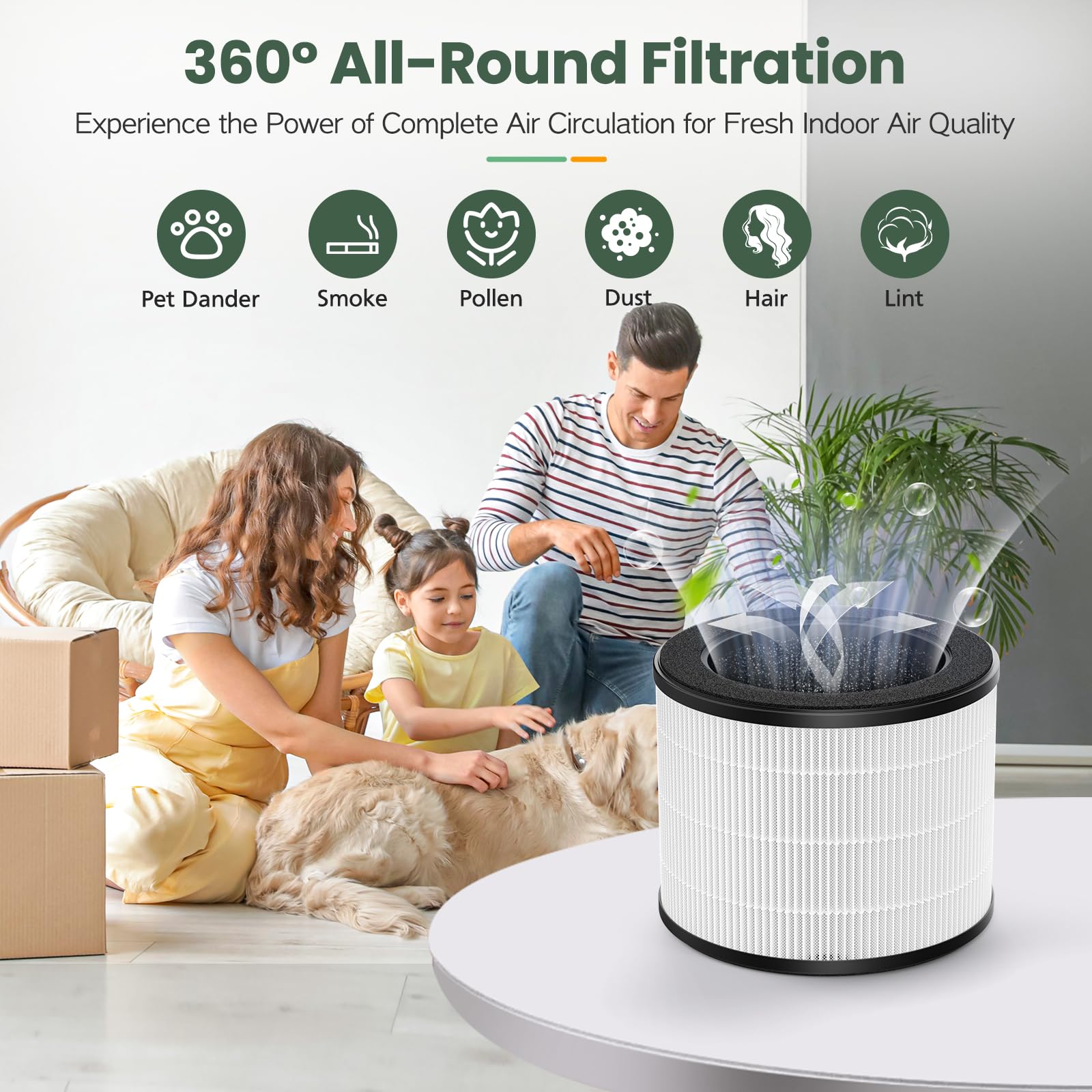 Foto 7 | Paquete De 2 Filtros De Aire Airmega 100 Compatibles Con Purificador De Aire Coway - Venta Internacional.