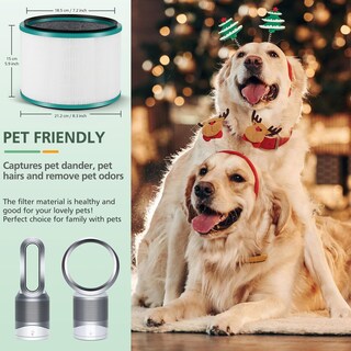 Foto 6 | El Filtro Hepa Es Compatible Inlive Con El Purificador De Escritorio Dyson - Venta Internacional.