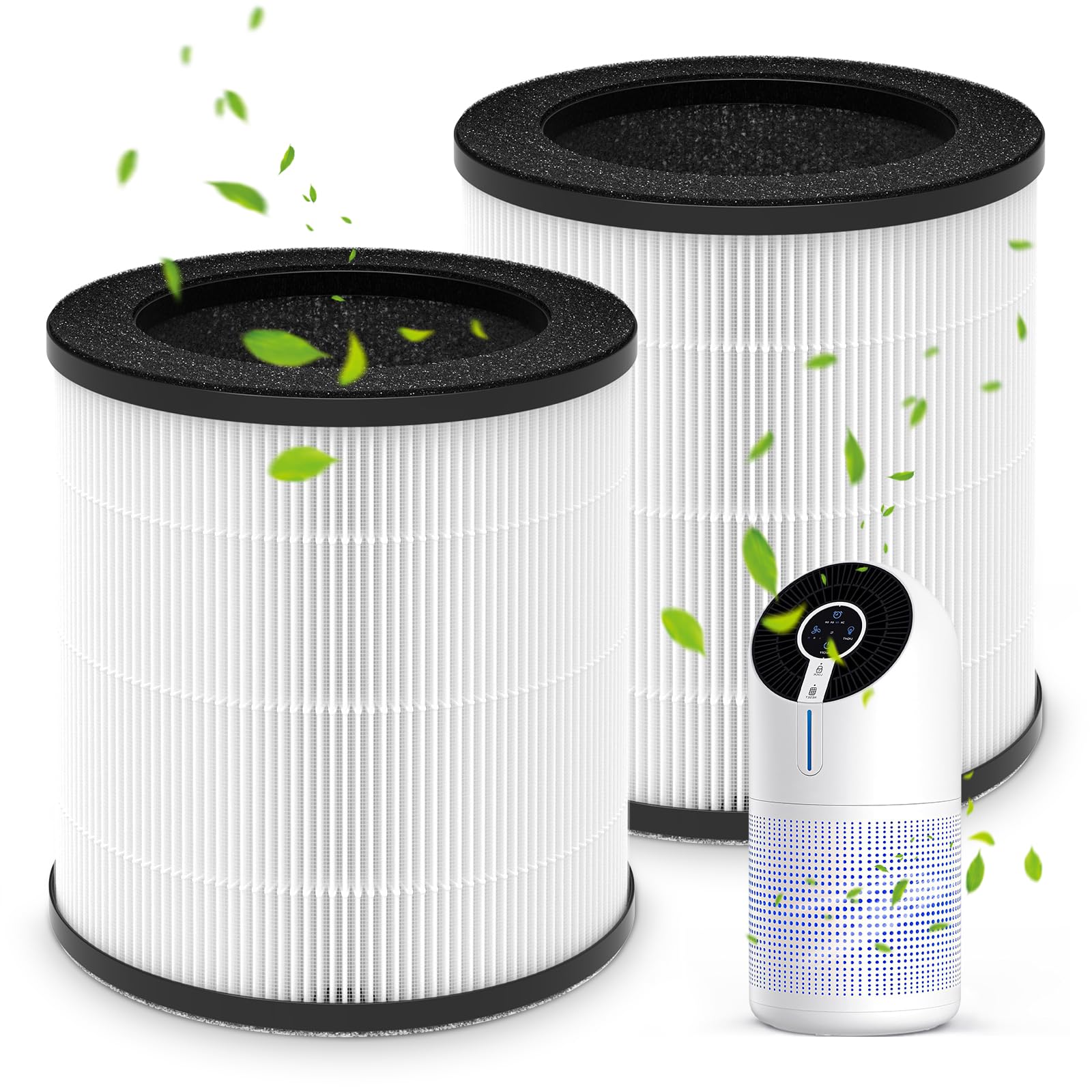 Foto 1 | Filtro De Repuesto Para Purificador De Aire Mooka M02, Paquete De 2 - Venta Internacional.