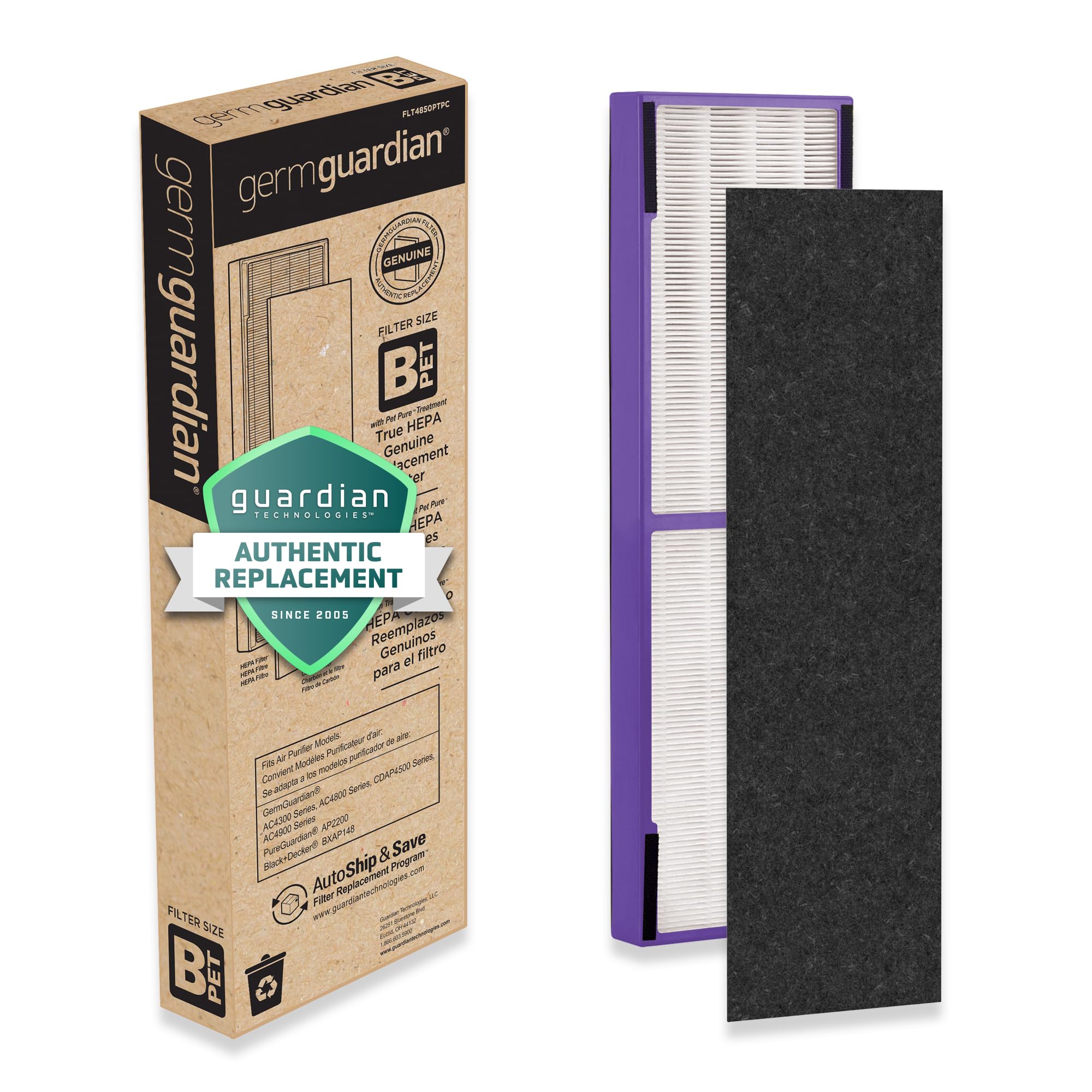 Foto 1 | Filtro De Repuesto Para Purificador De Aire Germguardian Flt4850pt - Venta Internacional.