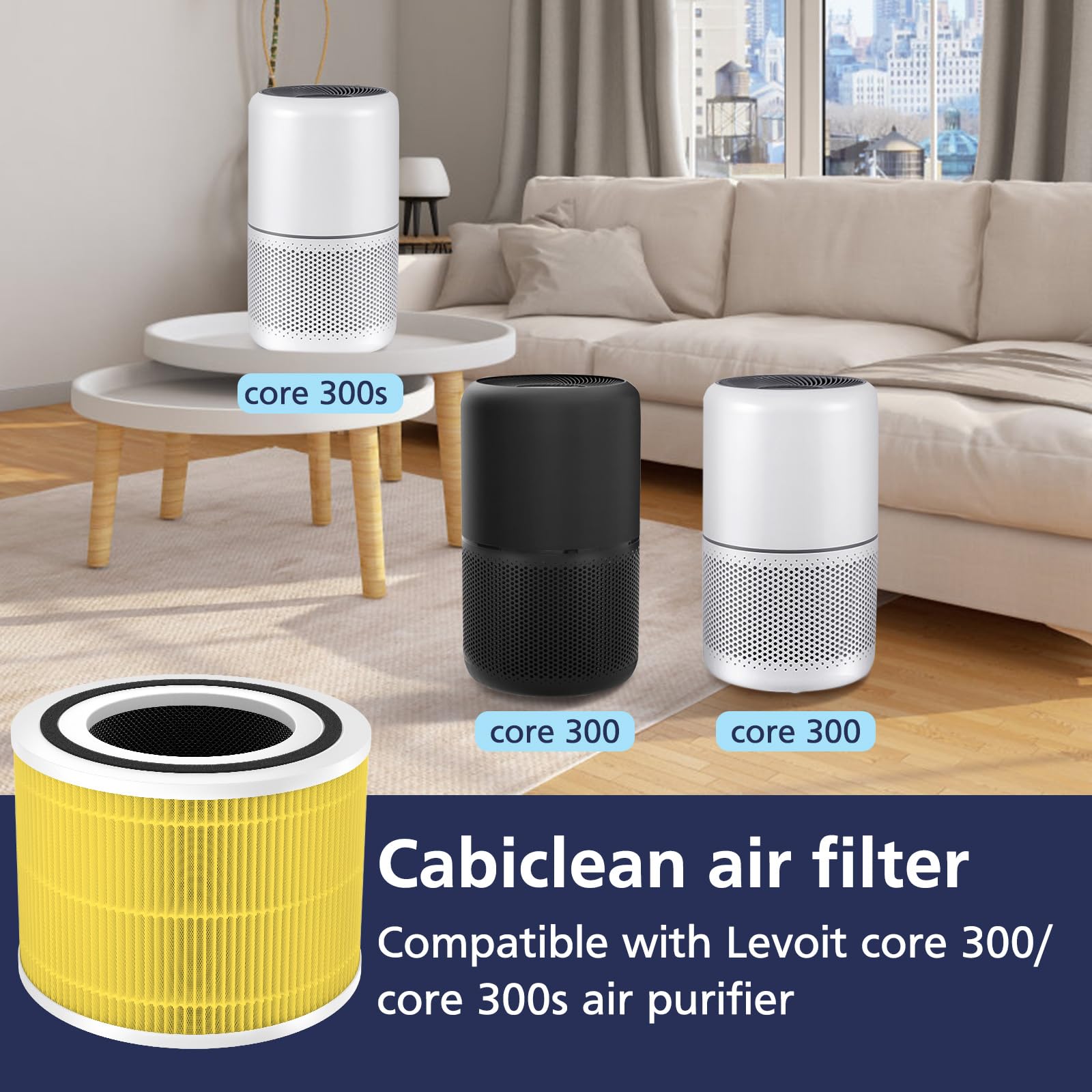 Foto 3 pulgar | Filtro De Repuesto Cabiclean Core 300 Pet Care X2 Levoit - Venta Internacional.
