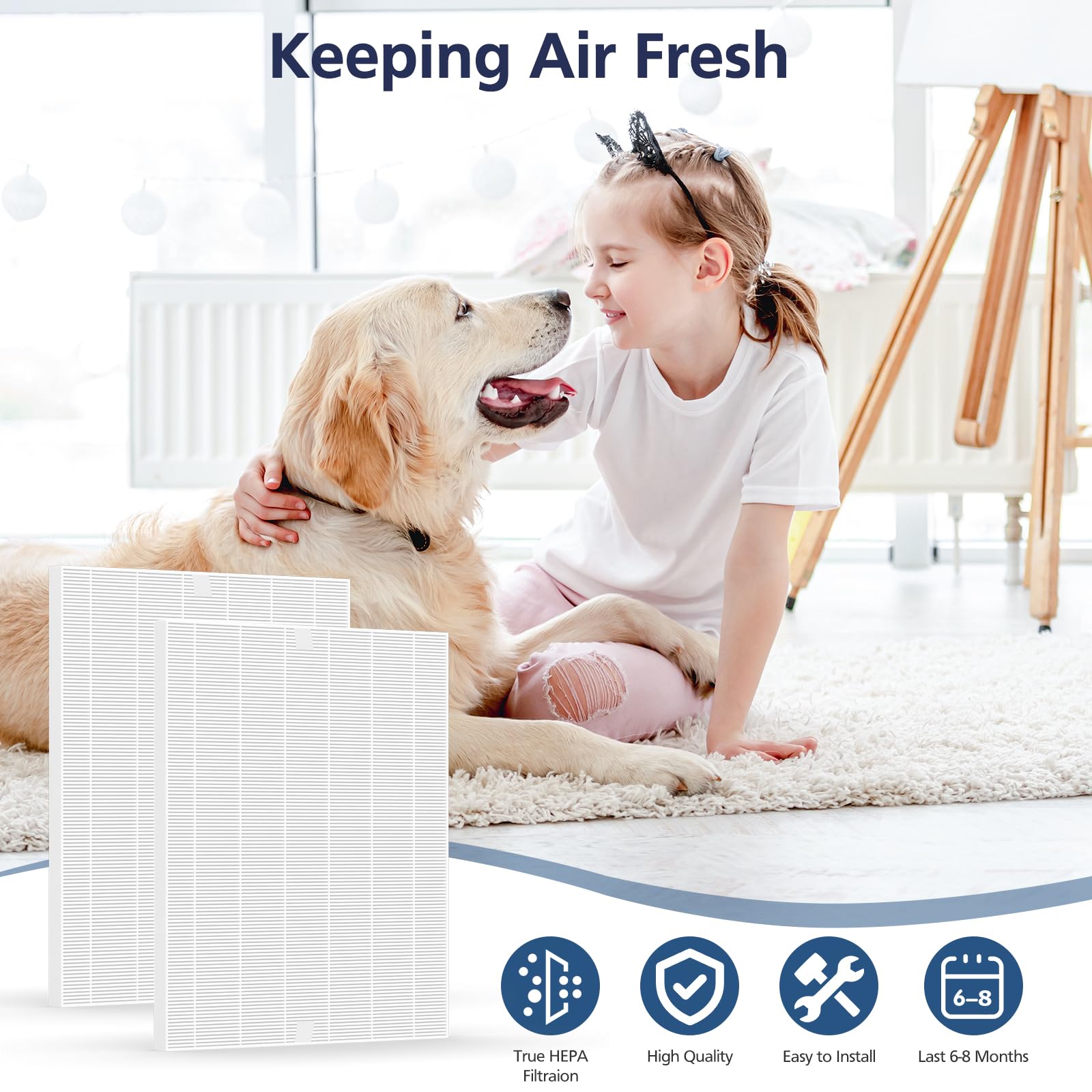 Foto 6 | Filtro De Repuesto Para Purificador De Aire Cabiclean 116130 Para Winix 5500-2/ Am80 - Venta Internacional.