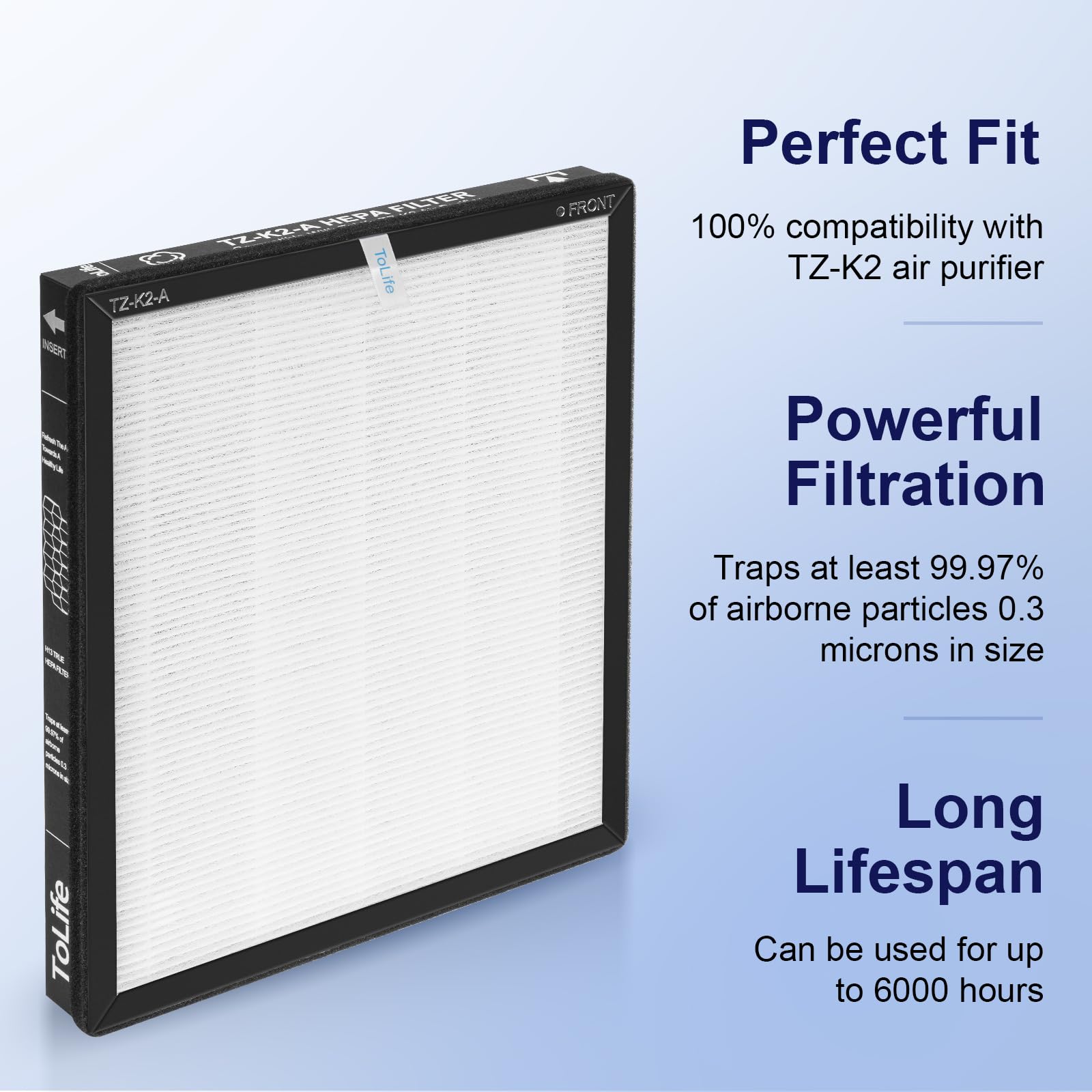 Foto 4 pulgar | Filtro De Repuesto Para Purificador De Aire Tolife Tz-k2-a  Paquete De 1 - Venta Internacional.