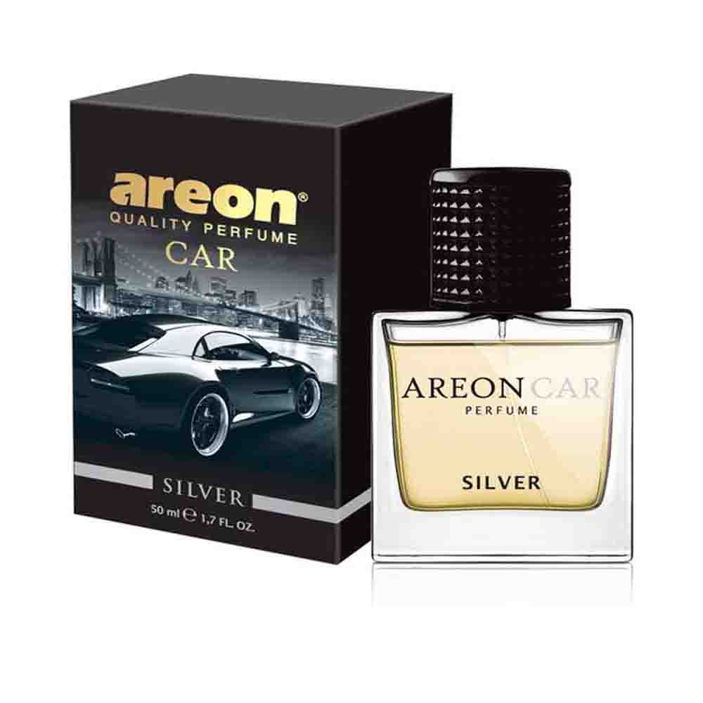 Aromatizante Areon Car Perfume 50 ml Glass Aroma Silver