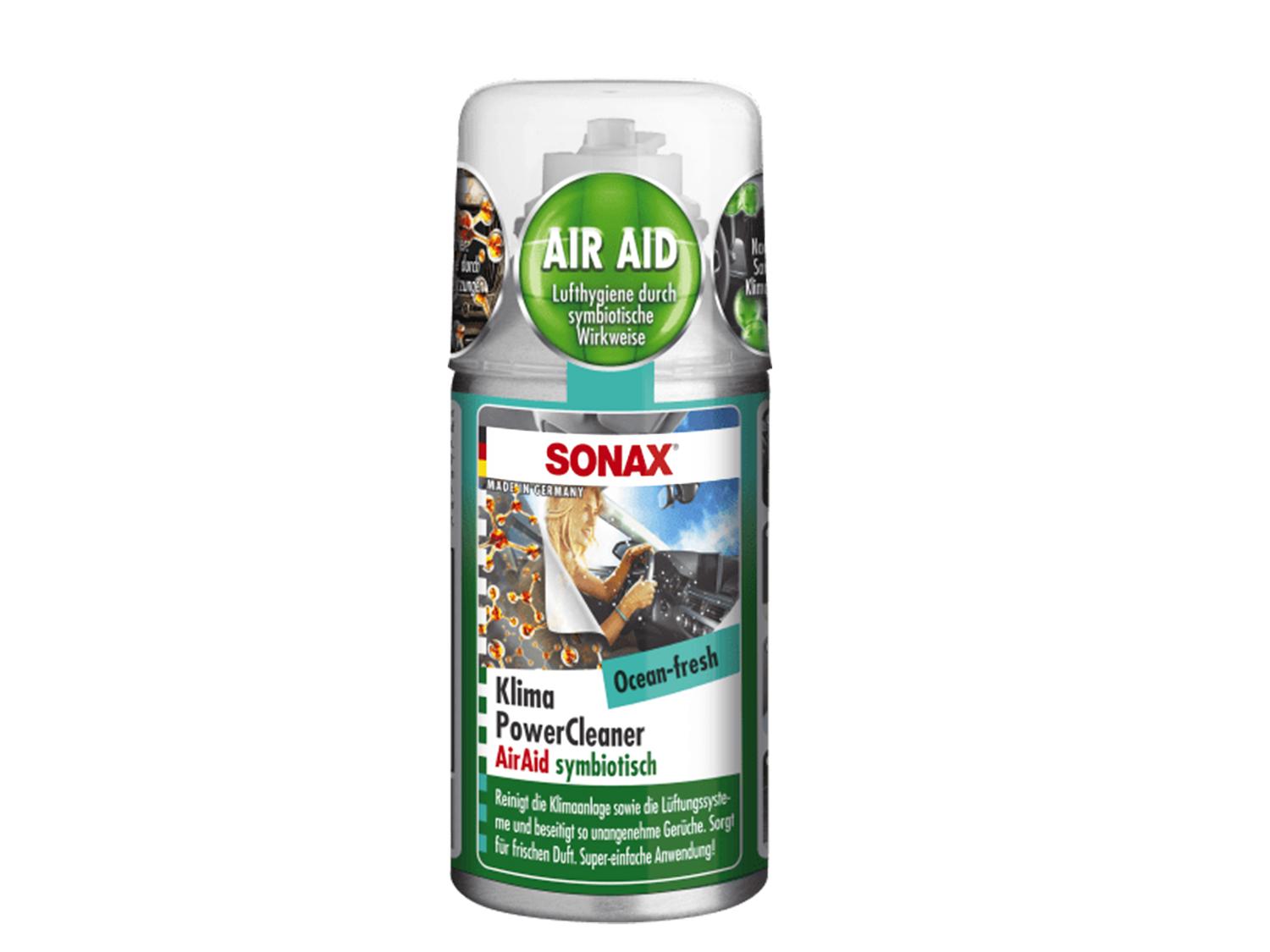 Limpiador de Aire Acondicionado Sonax  Ocean Fresh Antibacterial