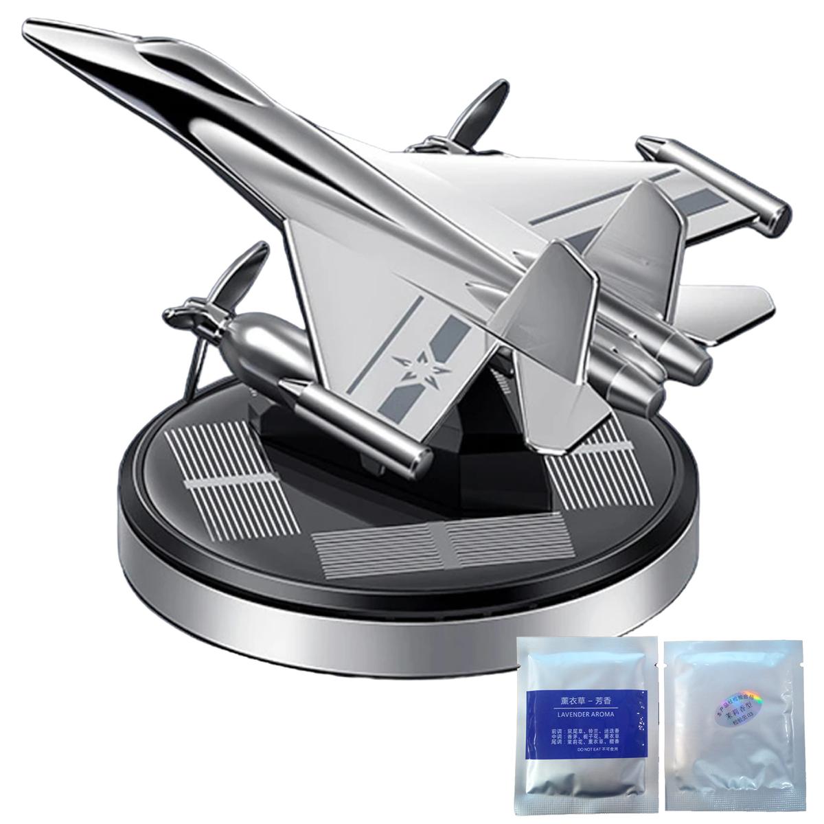 Foto 2 pulgar | Aromatizante Automóvil Avión Fullcarzone Mxsfw-001 1pieza Cromo