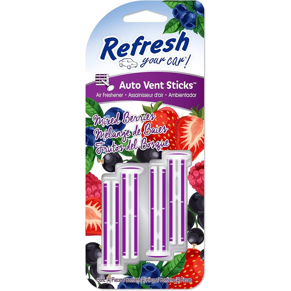 Aromatizante Refresh 4 Piezas para Auto