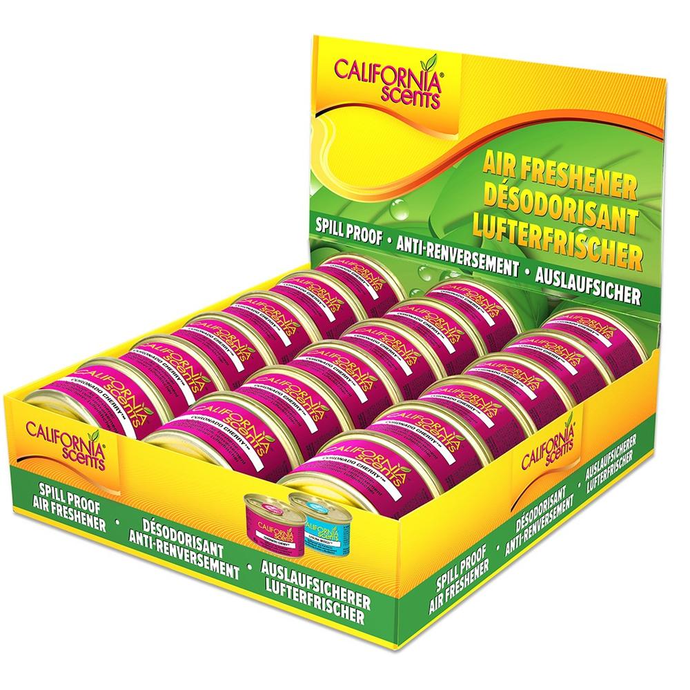 Foto 2 pulgar | 18 Aromatizantes Coche Corcho California Scents Cherry