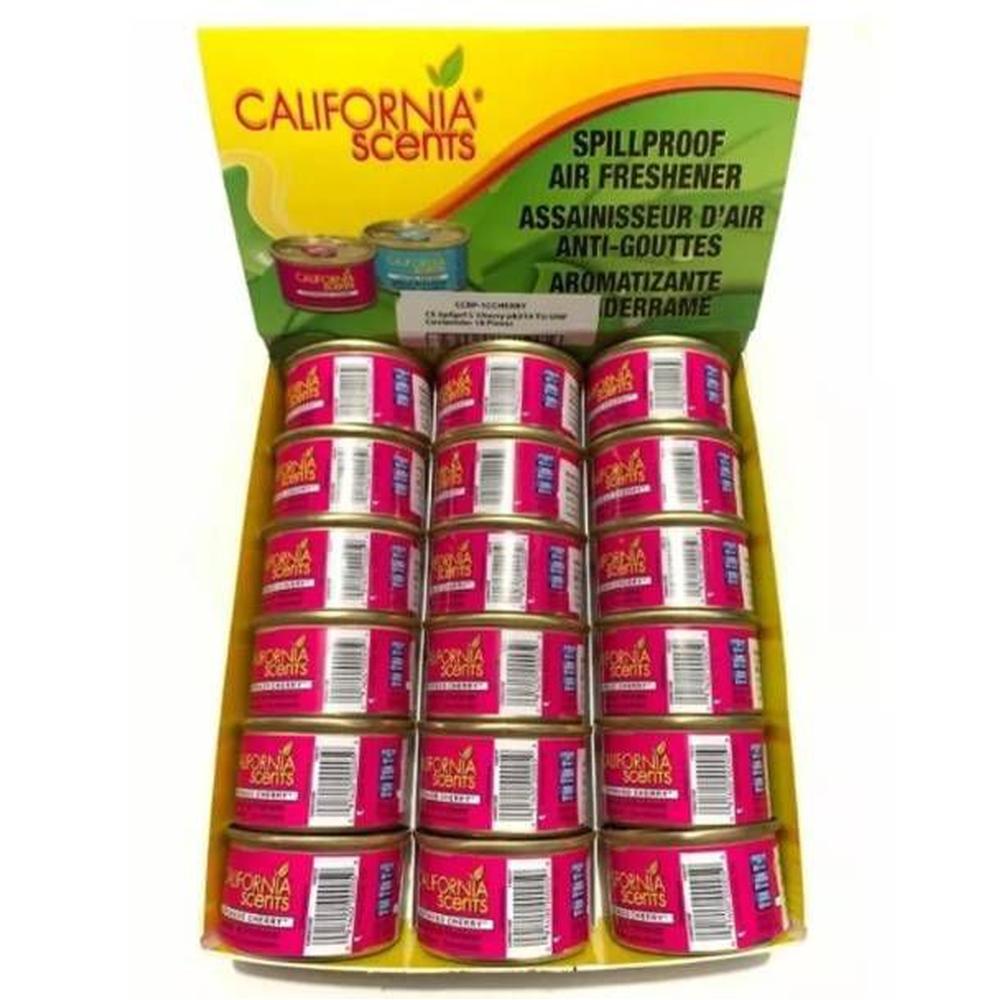 Foto 4 pulgar | 18 Aromatizantes Coche Corcho California Scents Cherry