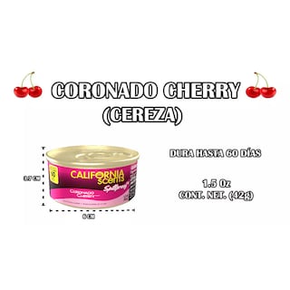 Foto 2 | Aromatizante Auto California Scents Cherry Corcho 60 Días