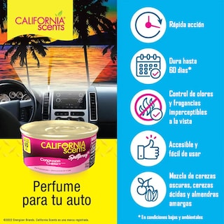 Foto 3 | Aromatizante Auto California Scents Cherry Corcho 60 Días