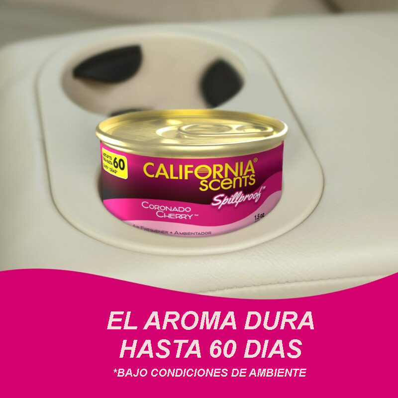 Foto 5 pulgar | Aromatizante Auto California Scents Cherry Corcho 60 Días