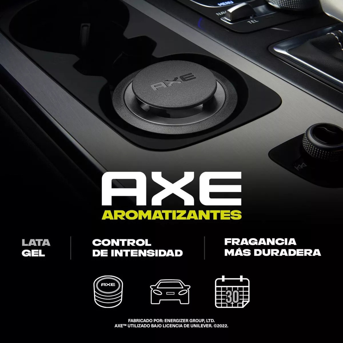 Foto 8 pulgar | 4 Pack Aromatizante Auto Axe Gel Dark 4 Aromas