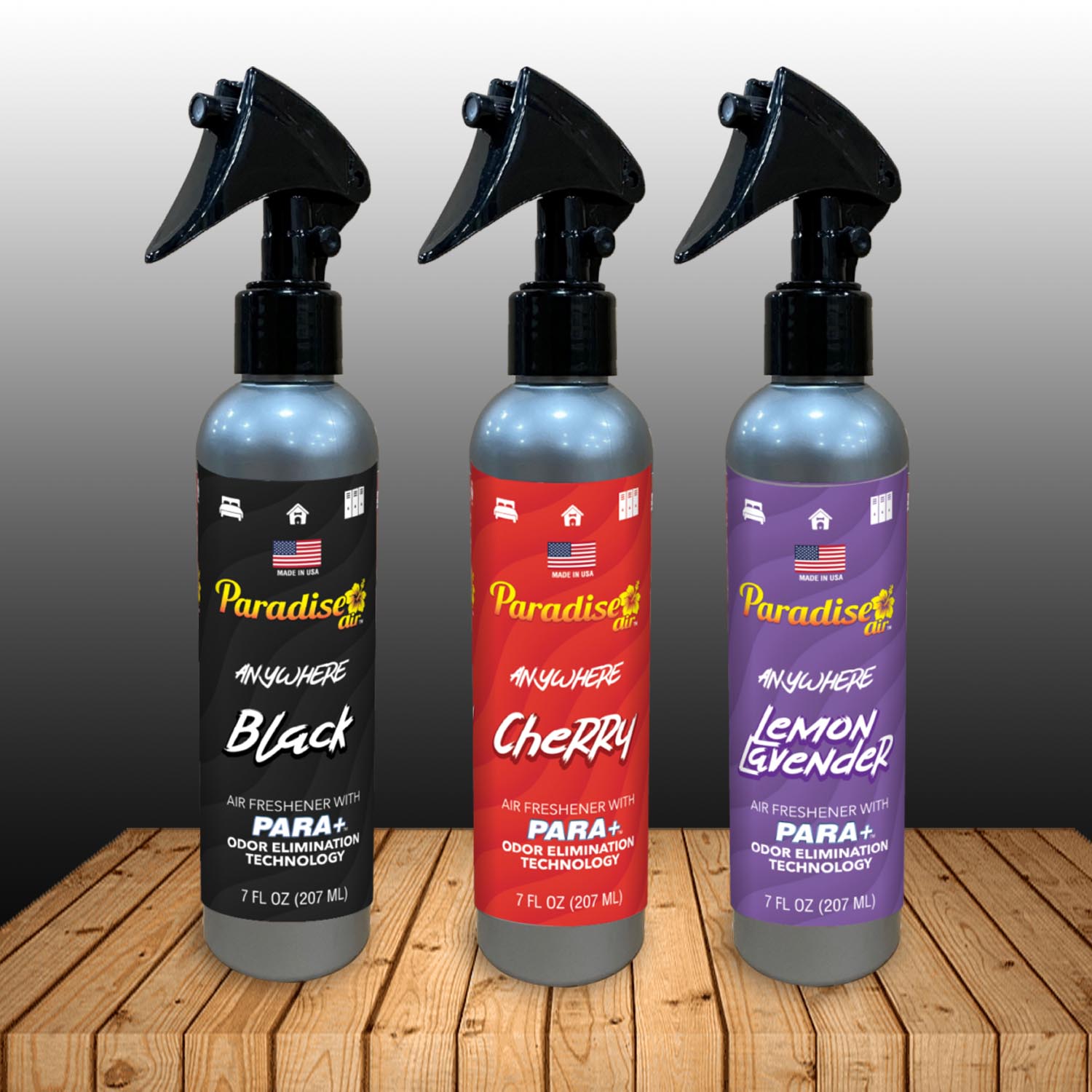 Foto 4 | Aromatizante para Auto Paradise Air Aroma Black Anywhere 3 Piezas