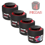 4 Pack Aromatizante Auto Axe Gel Dark Essence Aroma Pimienta Y Cedro